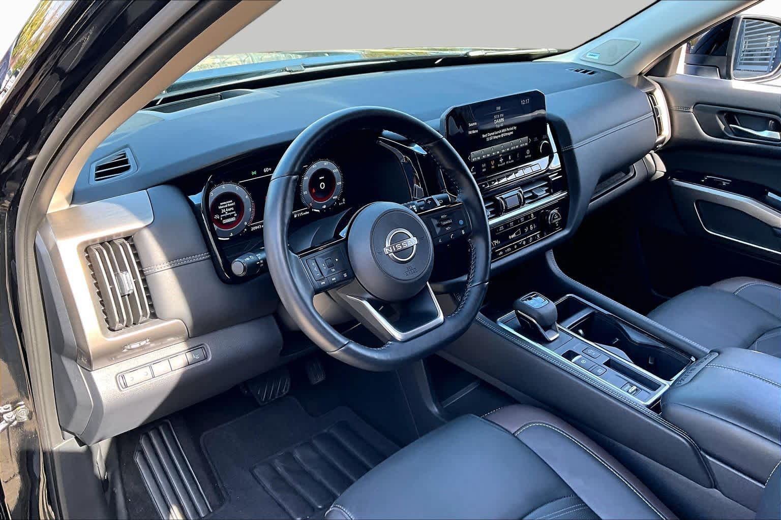 2024 Nissan Pathfinder Platinum Super Black at Group 1 Toyota Southwest