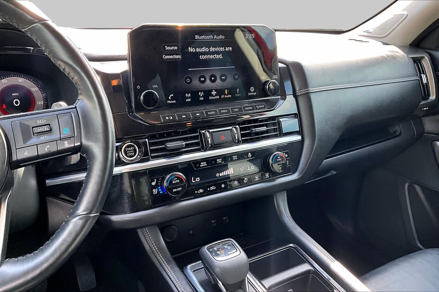 2023 Nissan Pathfinder Platinum Scarlet Ember Tintcoat at Beck & Masten Kia