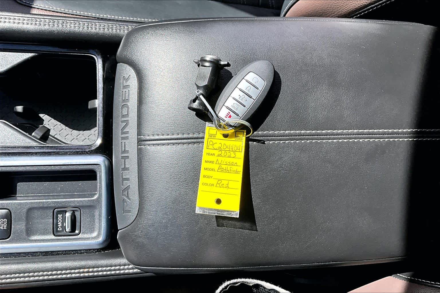 2023 Nissan Pathfinder Platinum Scarlet Ember Tintcoat at Beck & Masten Kia