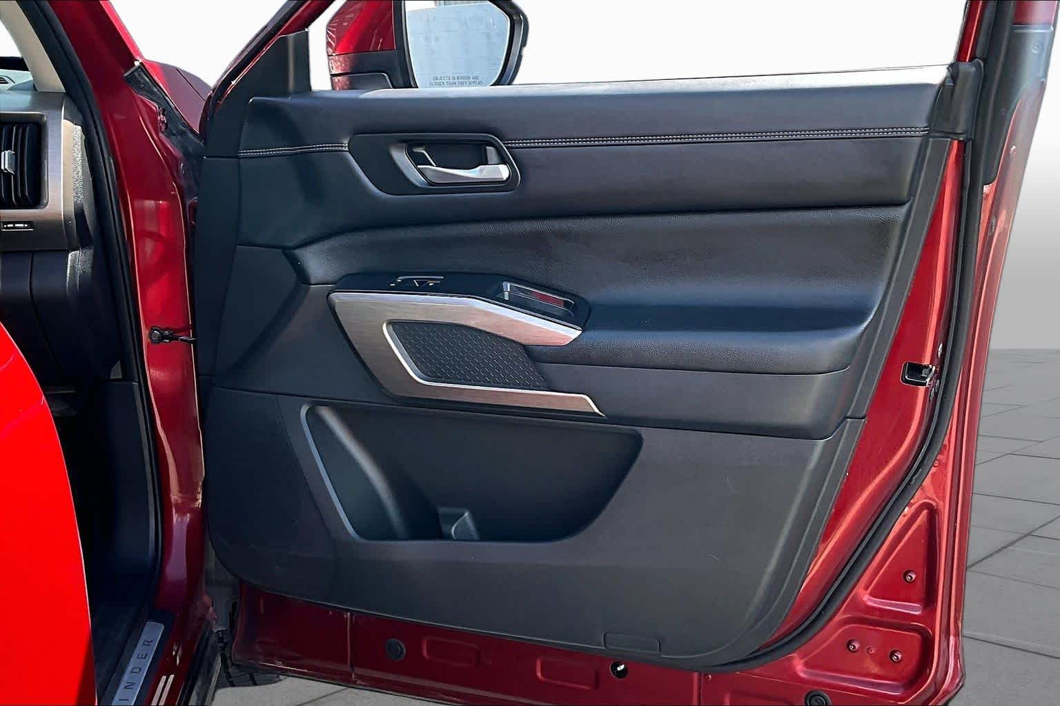 2023 Nissan Pathfinder Platinum Scarlet Ember Tintcoat at Beck & Masten Kia