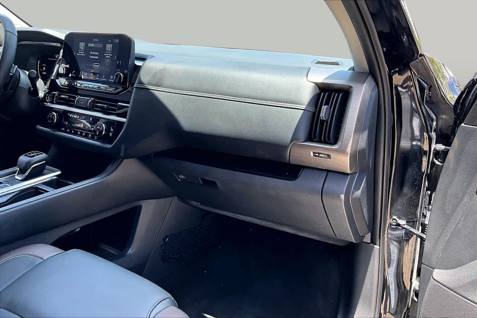 2023 Nissan Pathfinder Platinum Super Black at Sterling McCall Nissan