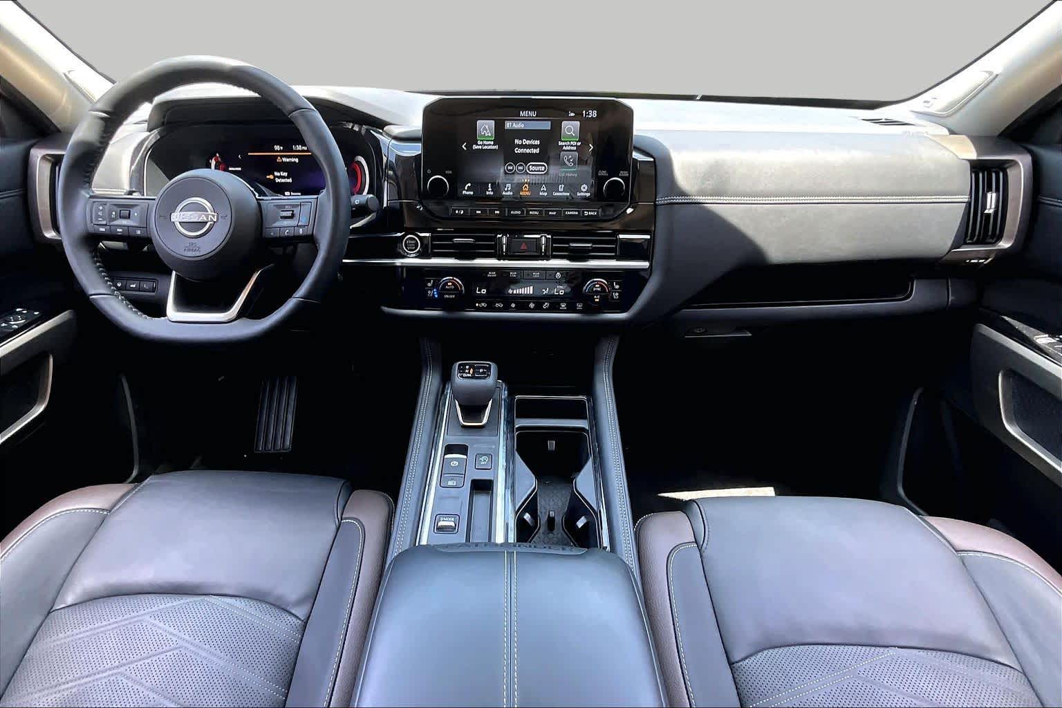 2023 Nissan Pathfinder Platinum Super Black at Sterling McCall Nissan