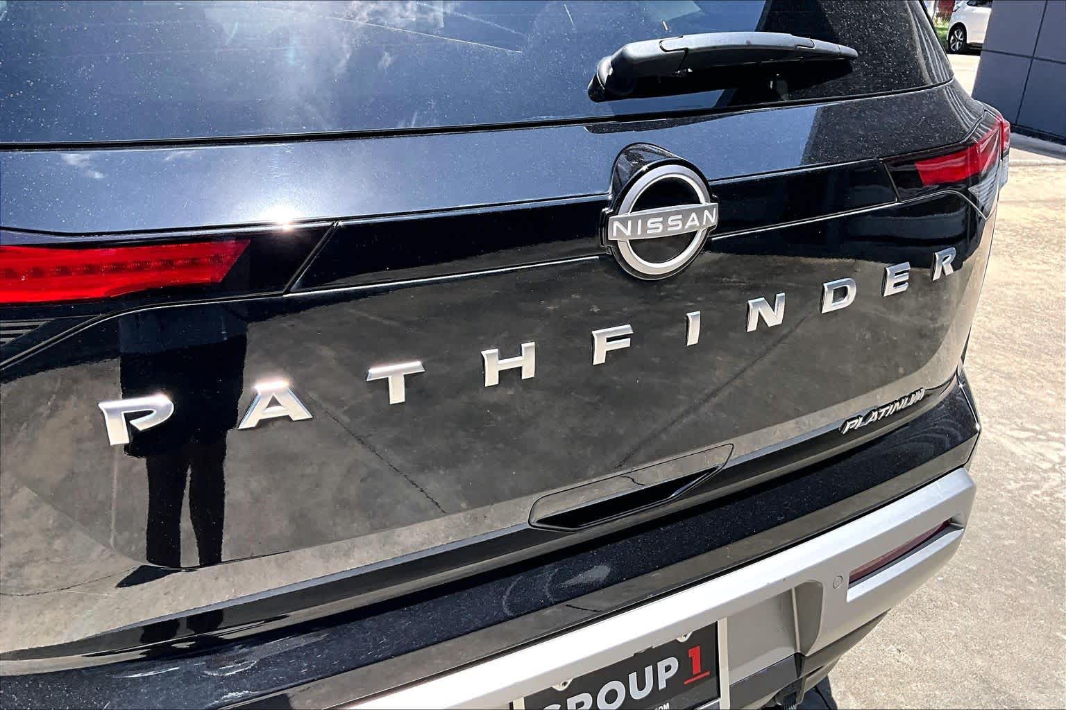 2023 Nissan Pathfinder Platinum Super Black at Sterling McCall Nissan