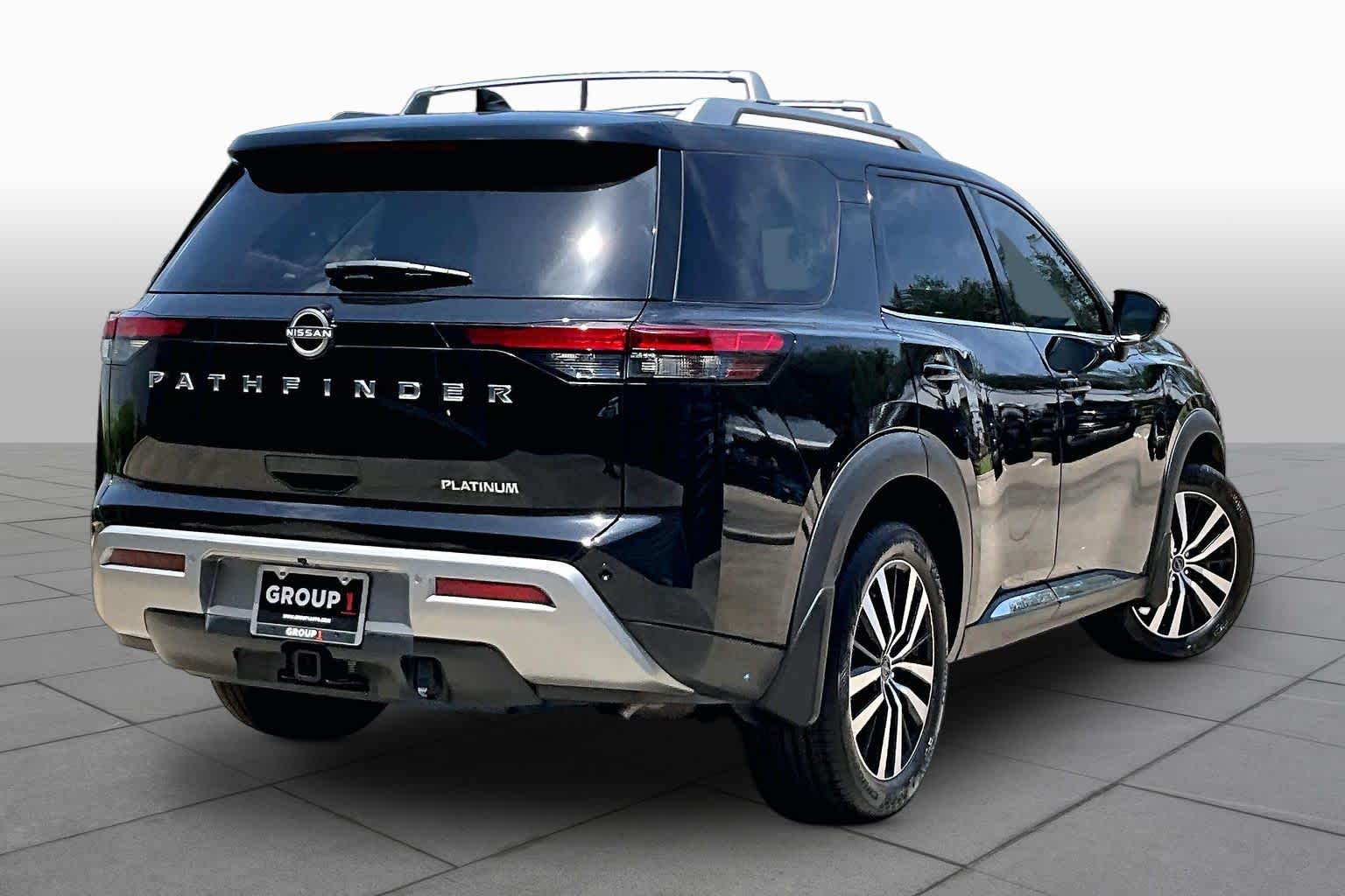 2023 Nissan Pathfinder Platinum Super Black at Sterling McCall Nissan