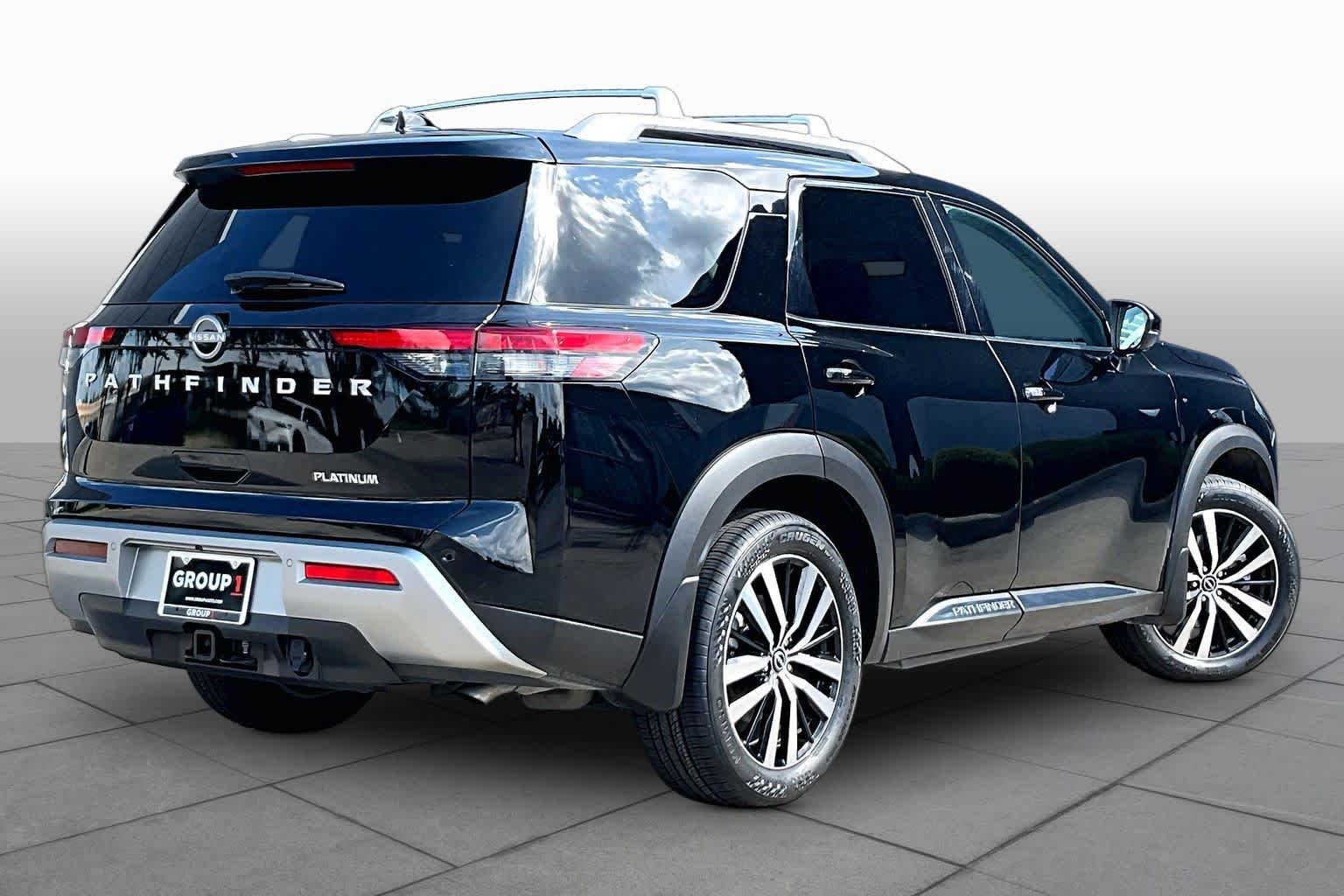 2025 Nissan Pathfinder Platinum Super Black at Sterling McCall Nissan