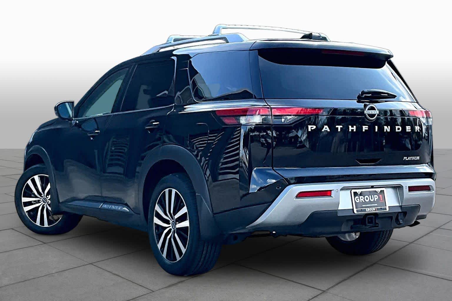 2025 Nissan Pathfinder Platinum Super Black at Sterling McCall Nissan