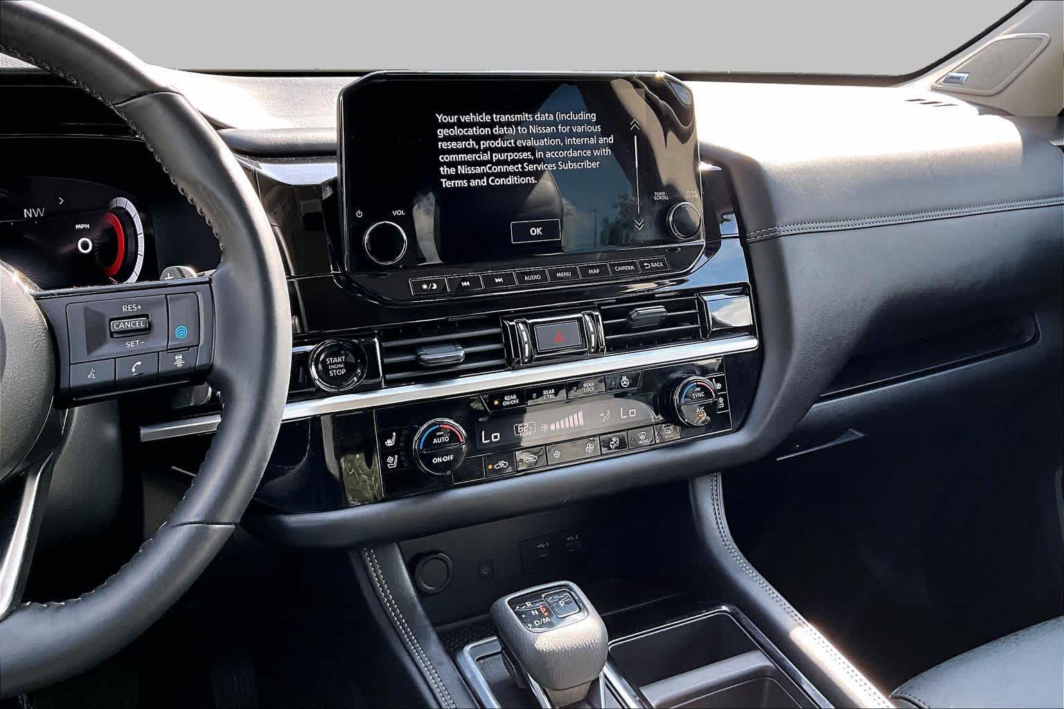 2025 Nissan Pathfinder Platinum Super Black at Sterling McCall Nissan