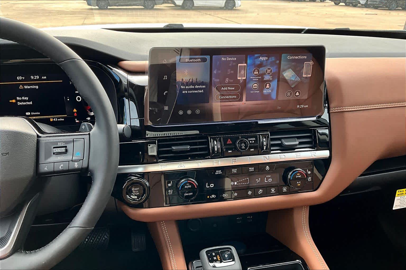 2026 Nissan Pathfinder Platinum Boulder Gray Pearl/Super Black at Sterling McCall Nissan