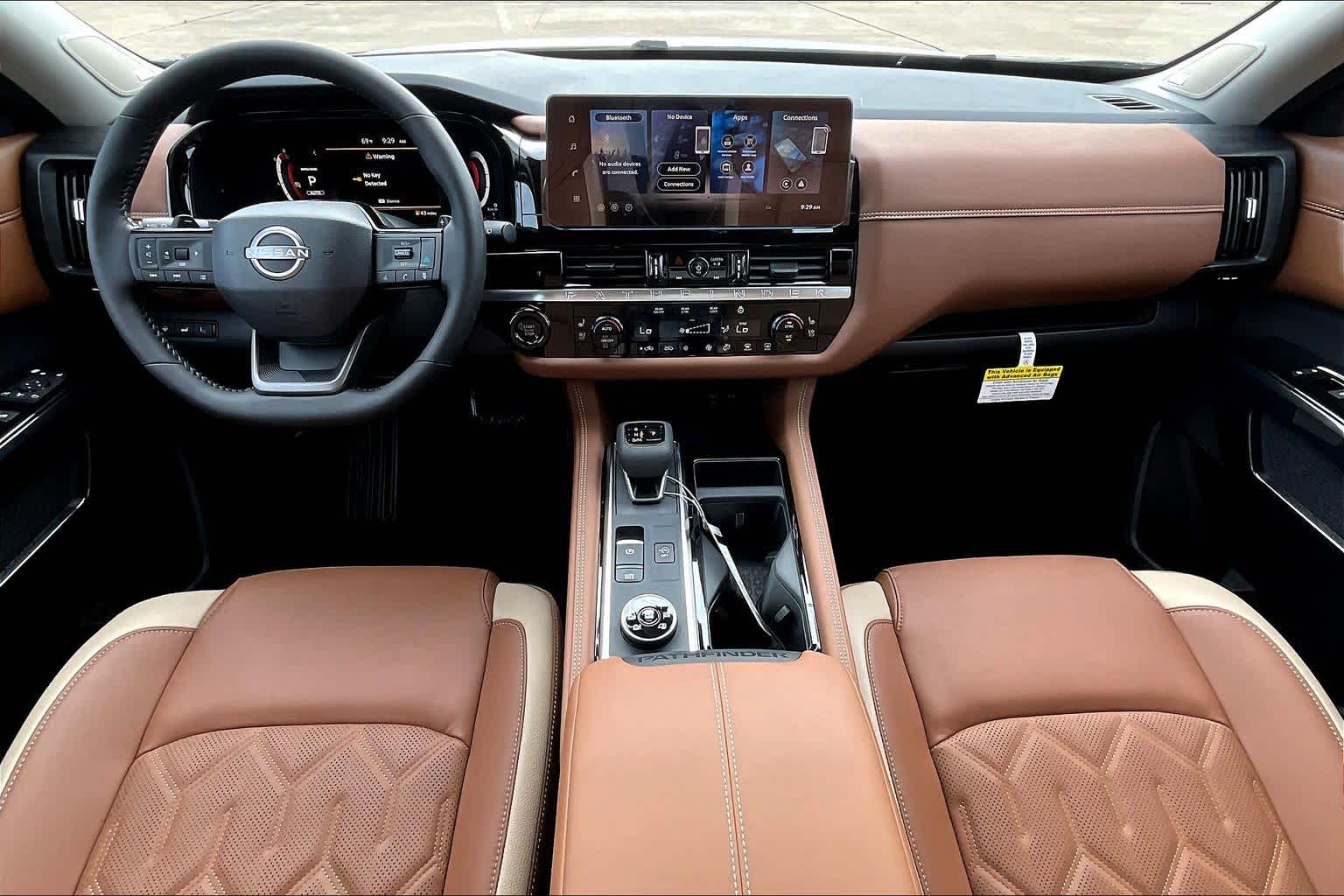 2026 Nissan Pathfinder Platinum Boulder Gray Pearl/Super Black at Sterling McCall Nissan