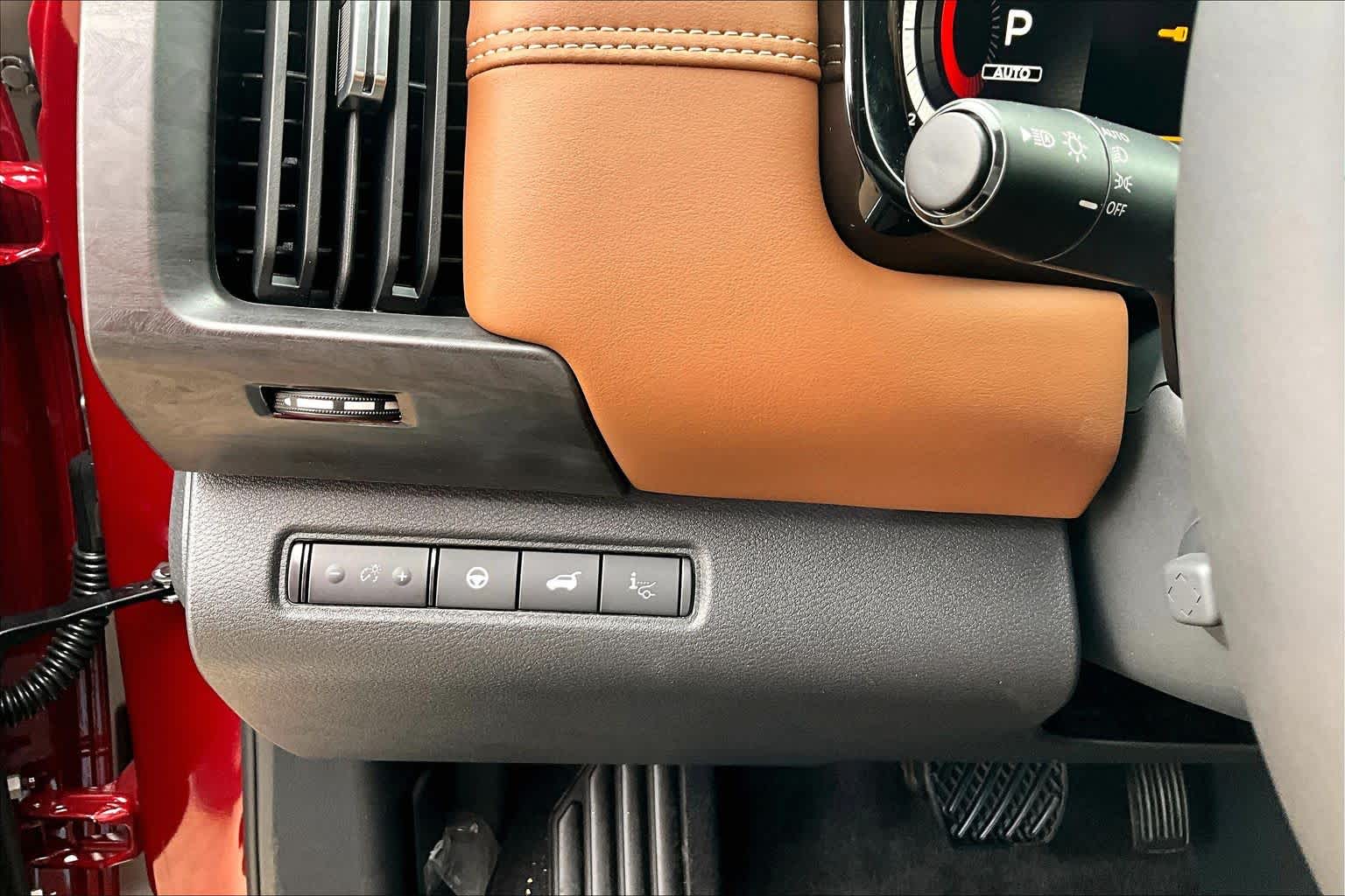 2026 Nissan Pathfinder Platinum Scarlet Ember Tintcoat/Super Black at Sterling McCall Nissan