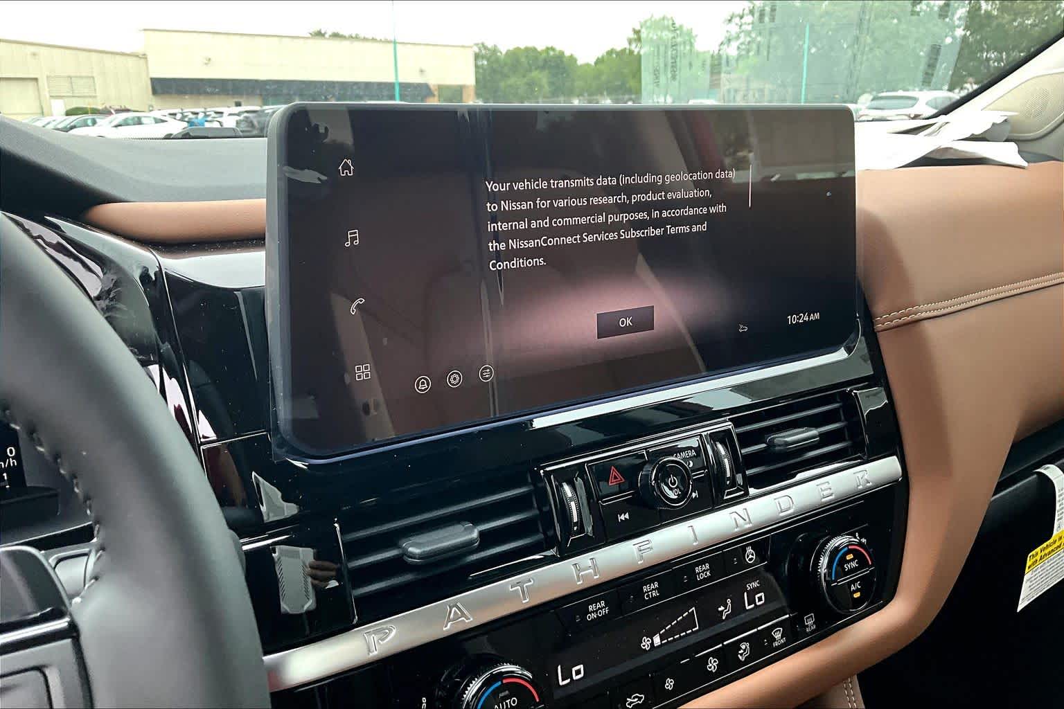 2026 Nissan Pathfinder Platinum Scarlet Ember Tintcoat/Super Black at Sterling McCall Nissan