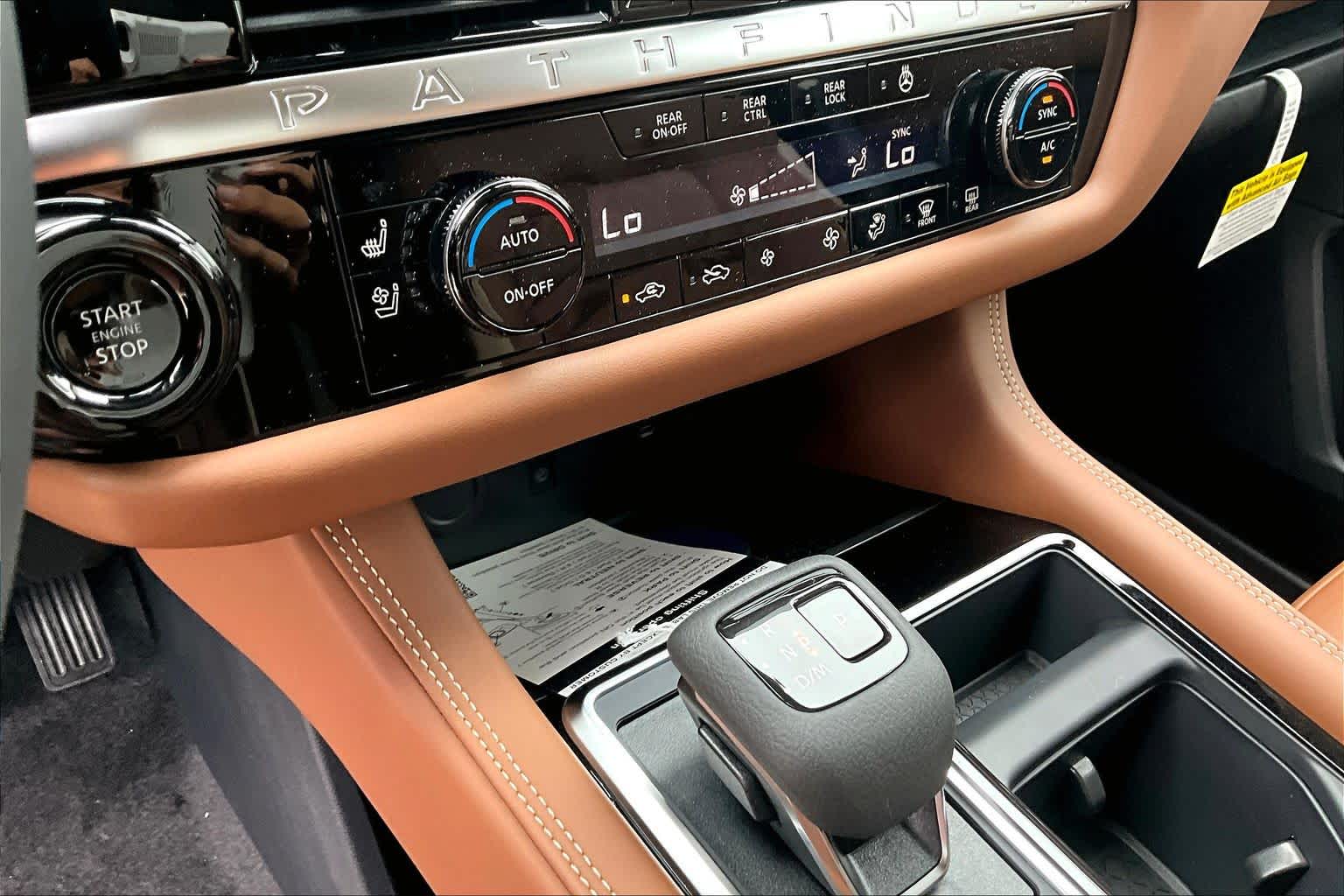 2026 Nissan Pathfinder Platinum Scarlet Ember Tintcoat/Super Black at Sterling McCall Nissan