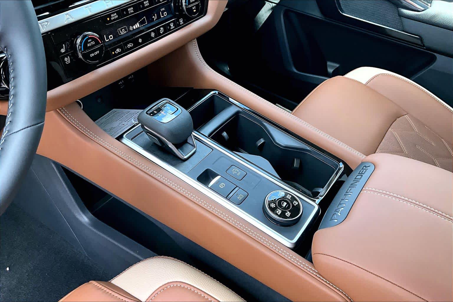 2026 Nissan Pathfinder Platinum Scarlet Ember Tintcoat at Sterling McCall Nissan