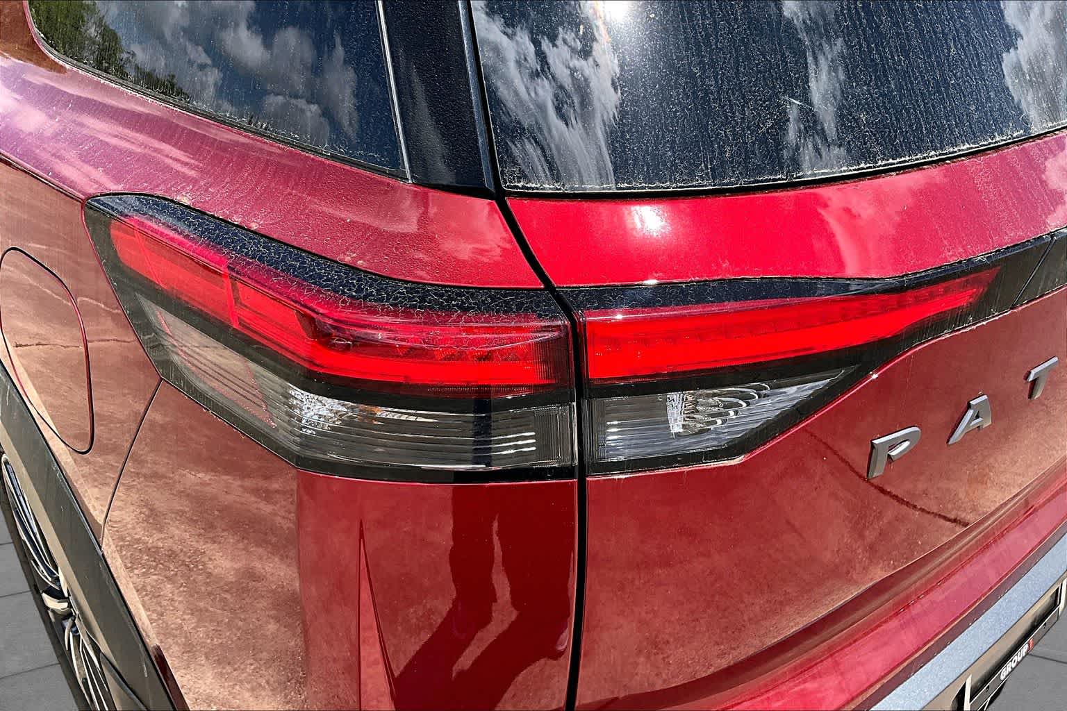 2026 Nissan Pathfinder Platinum Scarlet Ember Tintcoat at Sterling McCall Nissan