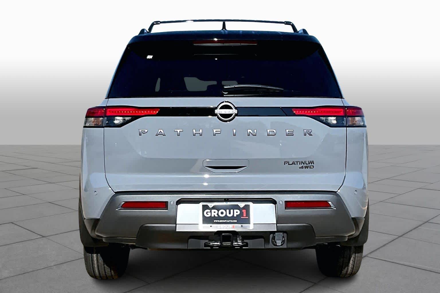 2026 Nissan Pathfinder Platinum Boulder Gray Pearl/Super Black at Sterling McCall Nissan