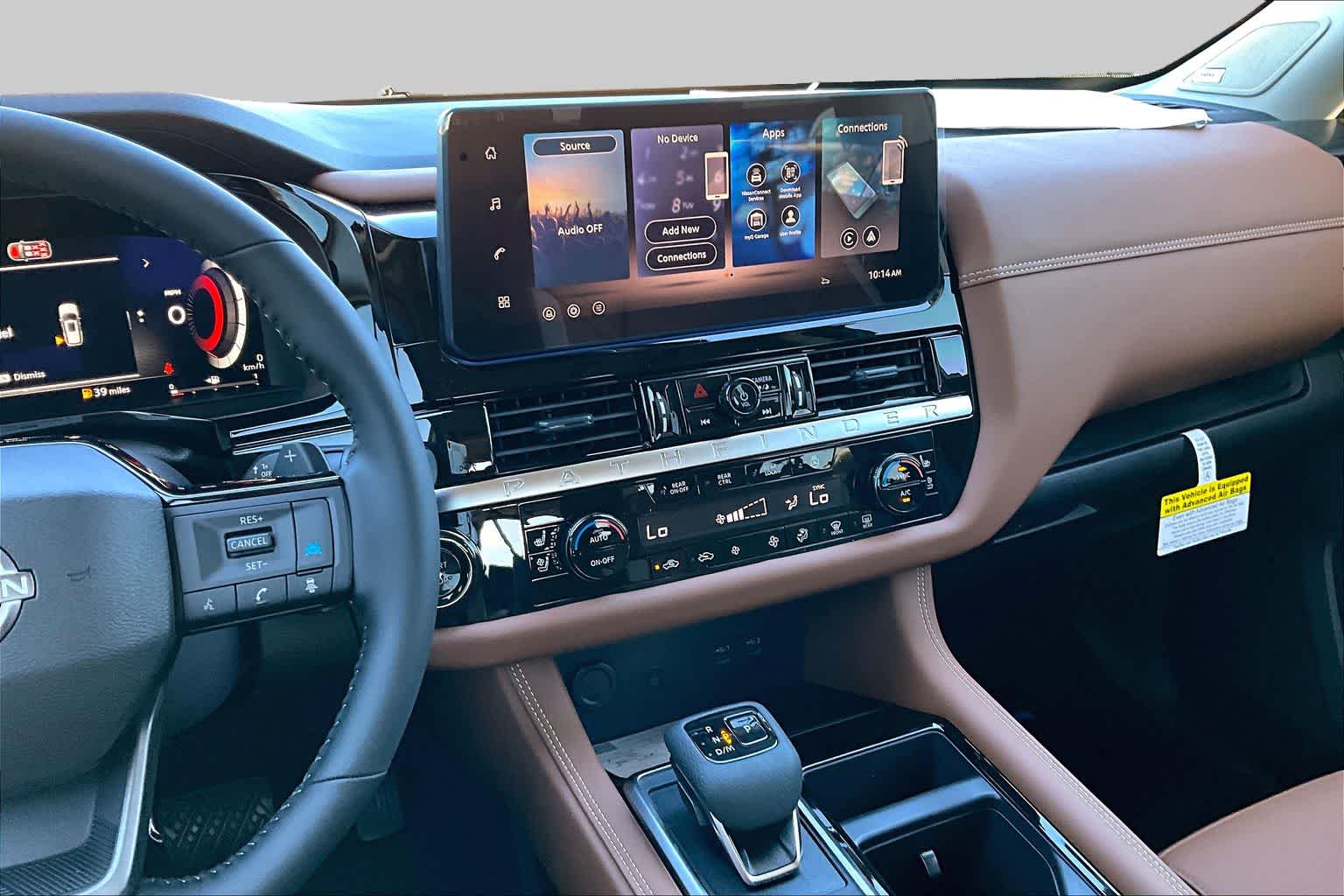 2026 Nissan Pathfinder Platinum Boulder Gray Pearl/Super Black at Sterling McCall Nissan