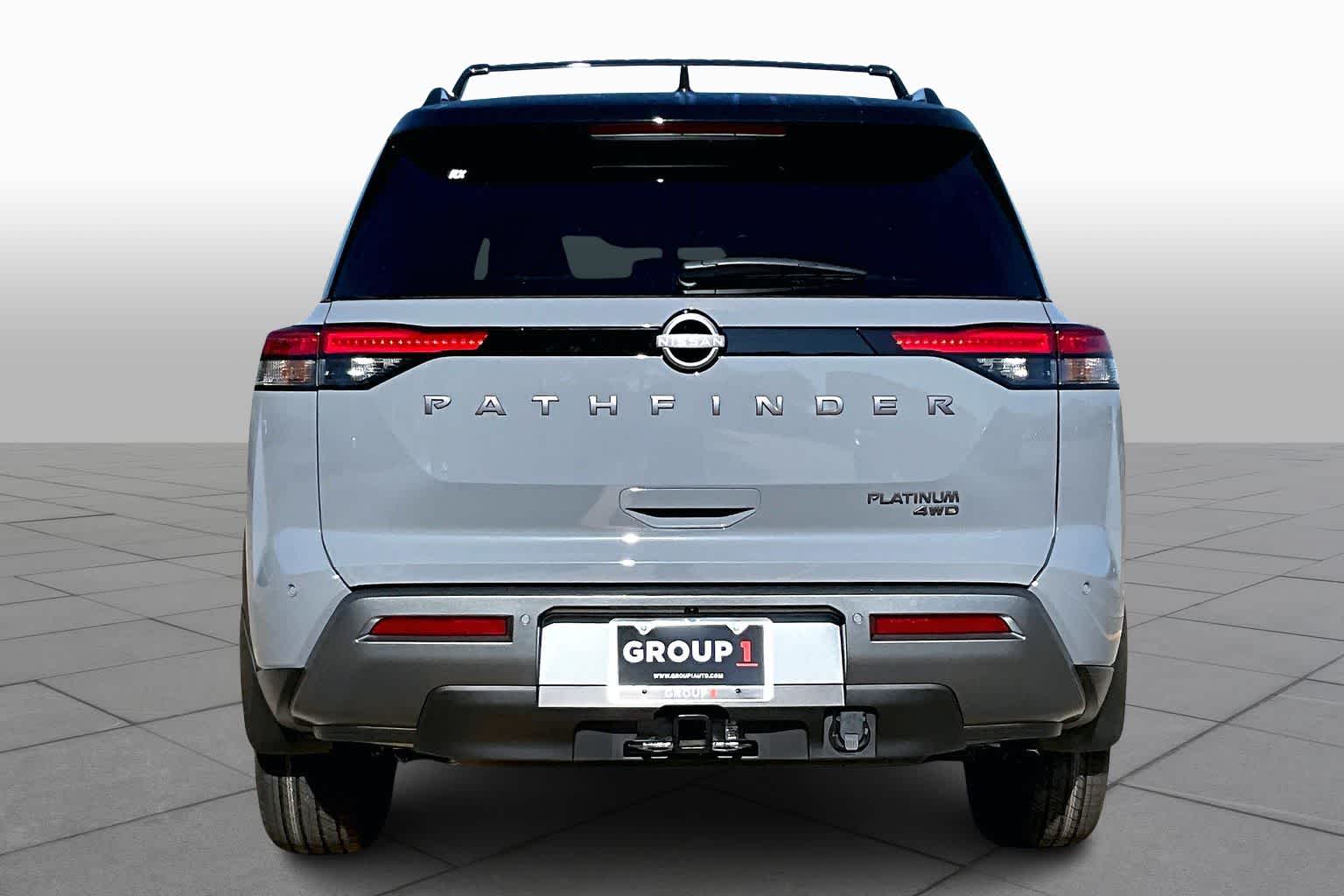 2026 Nissan Pathfinder Platinum Boulder Gray Pearl/Super Black at Sterling McCall Nissan