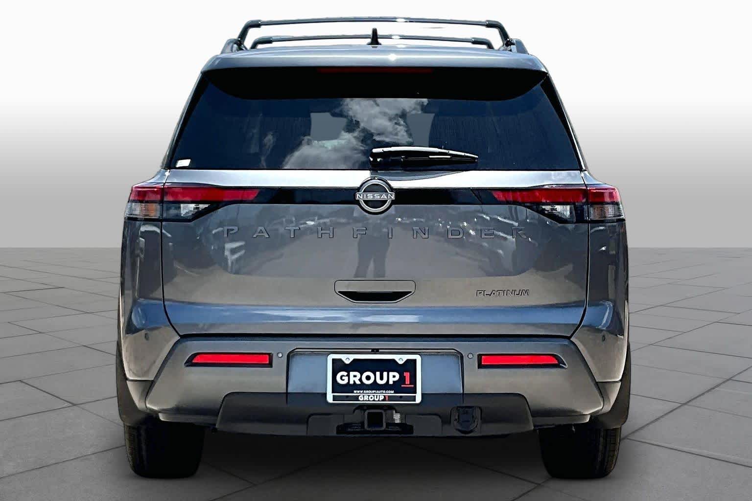2026 Nissan Pathfinder Platinum Gun Metallic at Sterling McCall Nissan