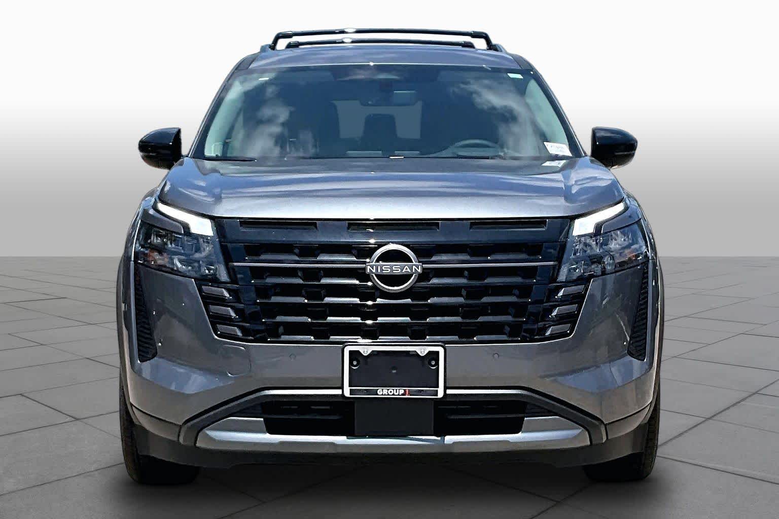 2026 Nissan Pathfinder Platinum Gun Metallic at Sterling McCall Nissan