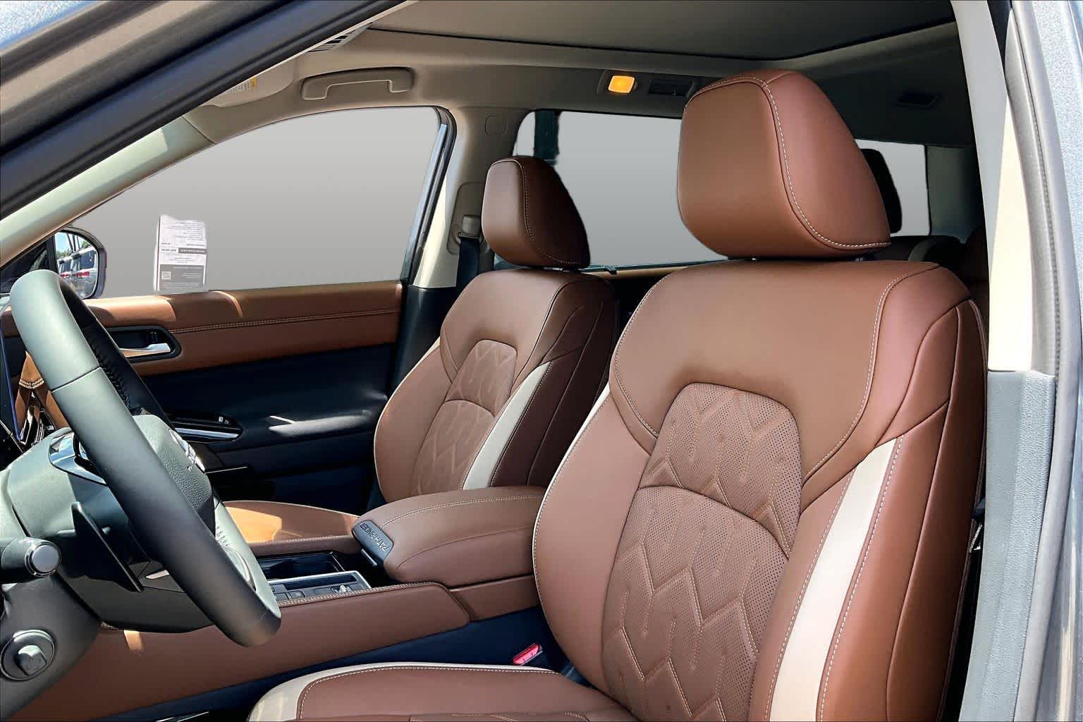 2026 Nissan Pathfinder Platinum Gun Metallic at Sterling McCall Nissan