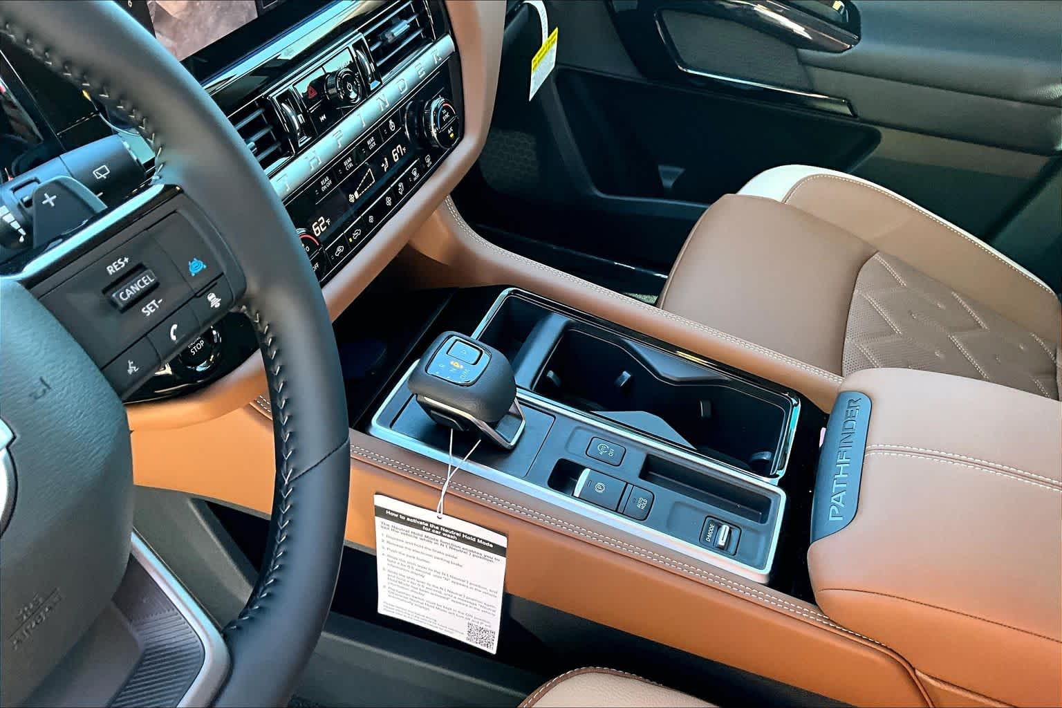 2026 Nissan Pathfinder Platinum Boulder Gray Pearl/Super Black at Sterling McCall Nissan