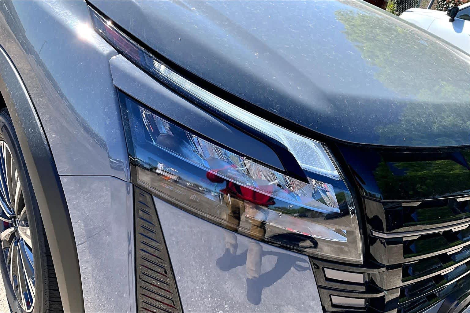 2026 Nissan Pathfinder Platinum Boulder Gray Pearl/Super Black at Sterling McCall Nissan