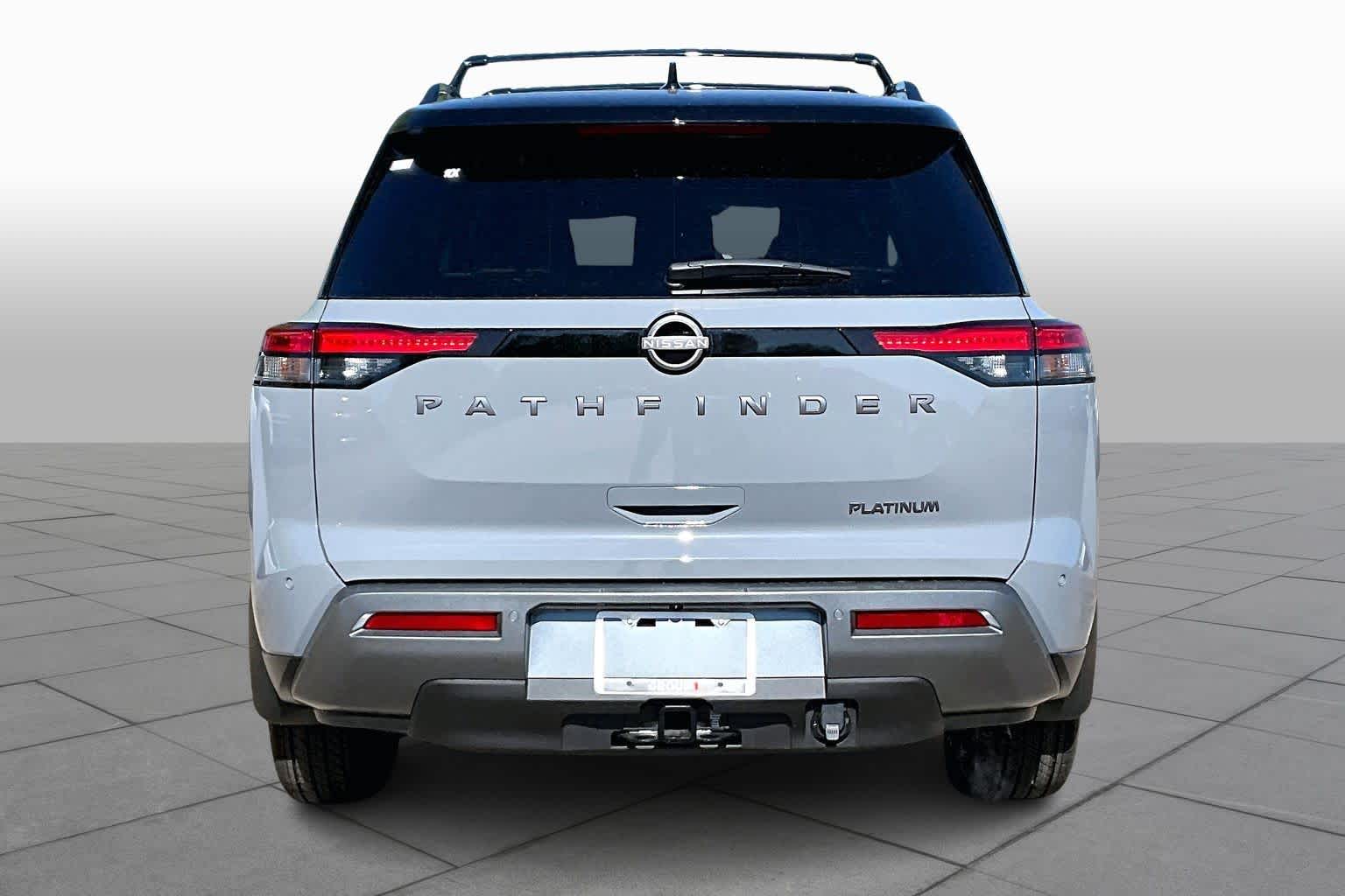 2026 Nissan Pathfinder Platinum Boulder Gray Pearl/Super Black at Sterling McCall Nissan