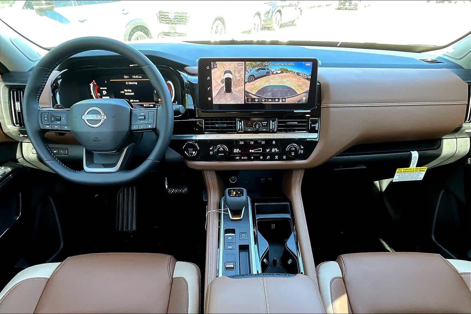 2026 Nissan Pathfinder Platinum Boulder Gray Pearl/Super Black at Sterling McCall Nissan