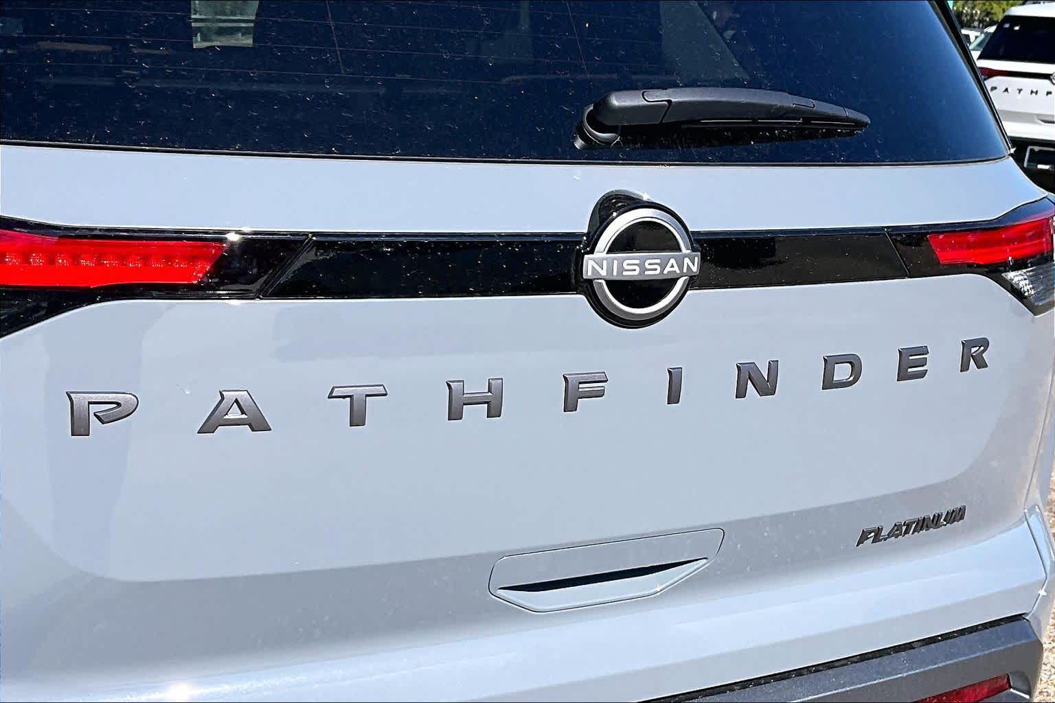 2026 Nissan Pathfinder Platinum Boulder Gray Pearl/Super Black at Sterling McCall Nissan