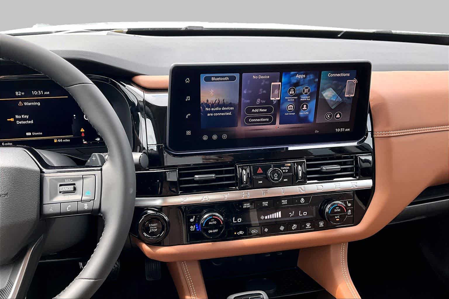 2026 Nissan Pathfinder Platinum Boulder Gray Pearl at Sterling McCall Nissan