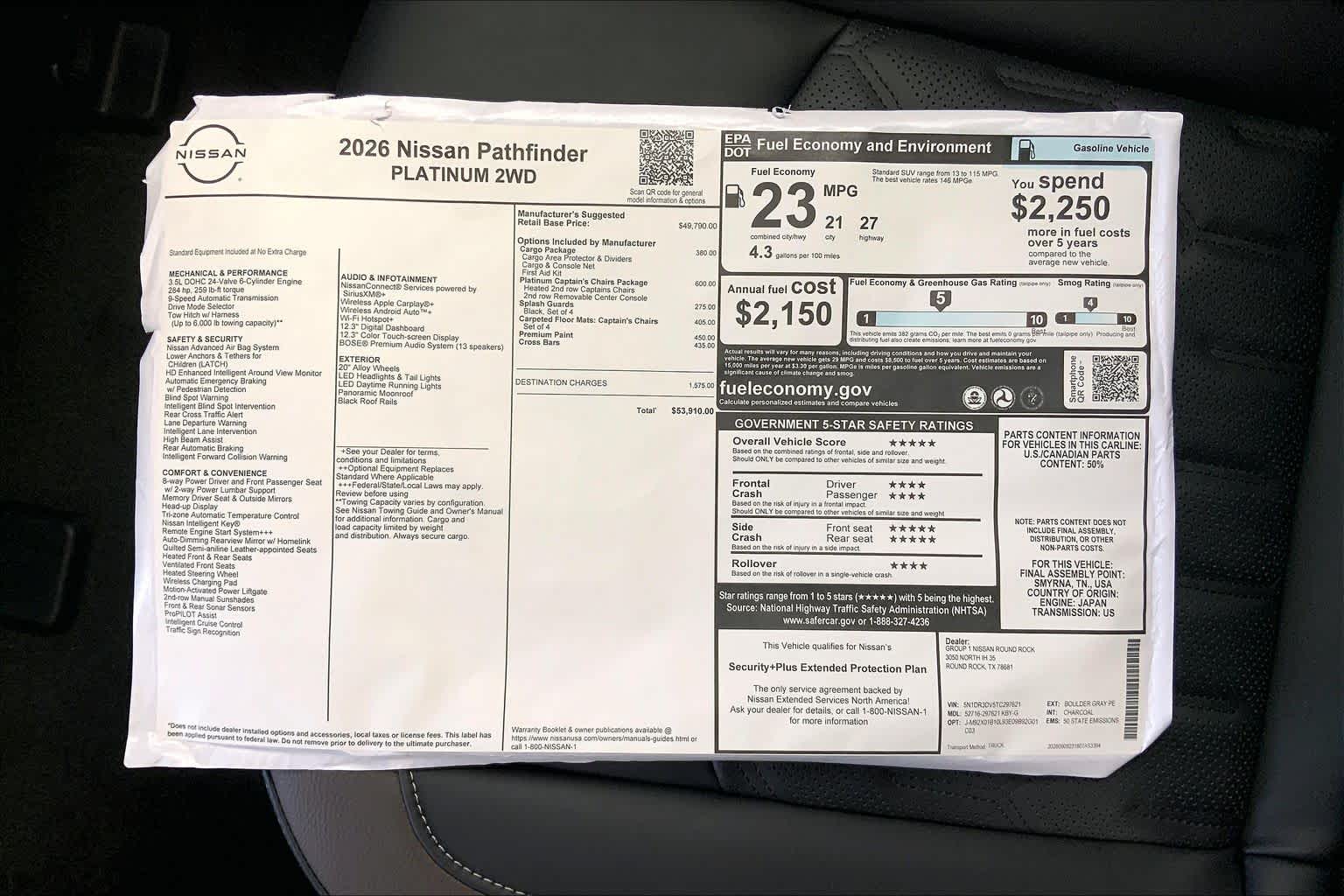 2026 Nissan Pathfinder photo 22 of 22