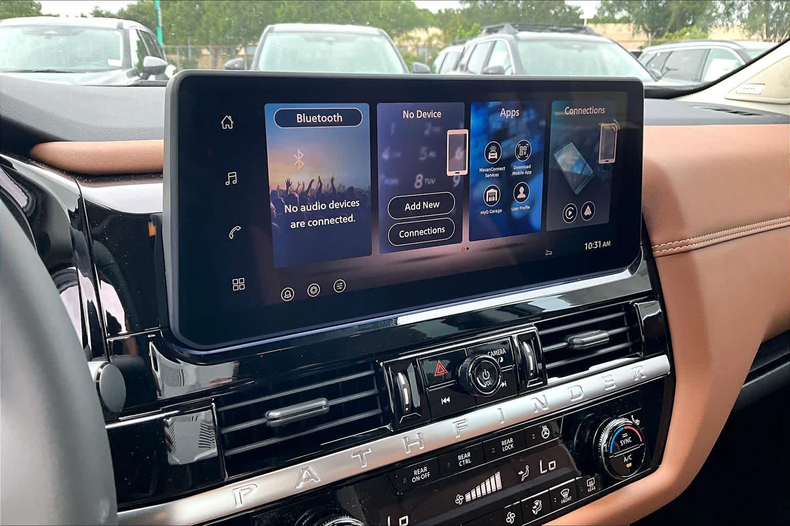 2026 Nissan Pathfinder Platinum Boulder Gray Pearl at Sterling McCall Nissan