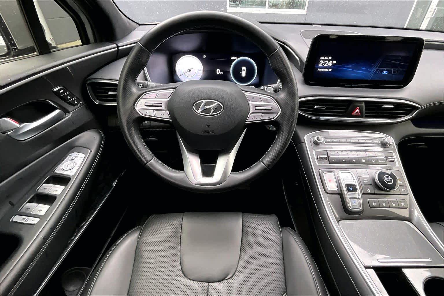 2022 Hyundai Santa Fe Calligraphy Shimmering Silver at Lone Star Chevrolet