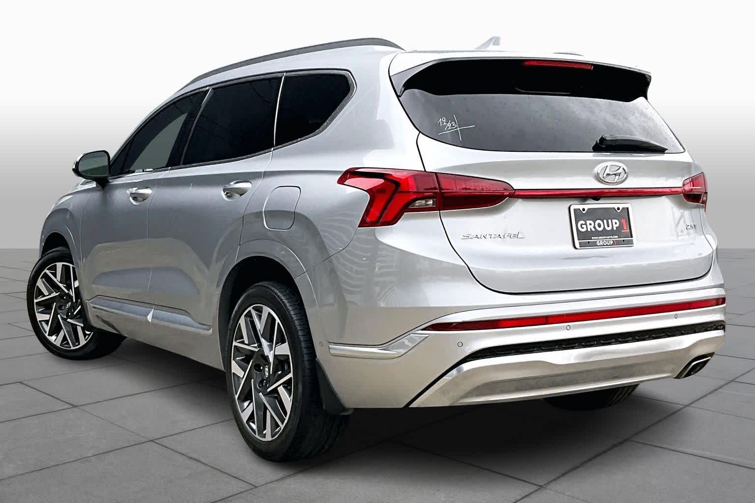 2022 Hyundai Santa Fe Calligraphy Shimmering Silver at Lone Star Chevrolet