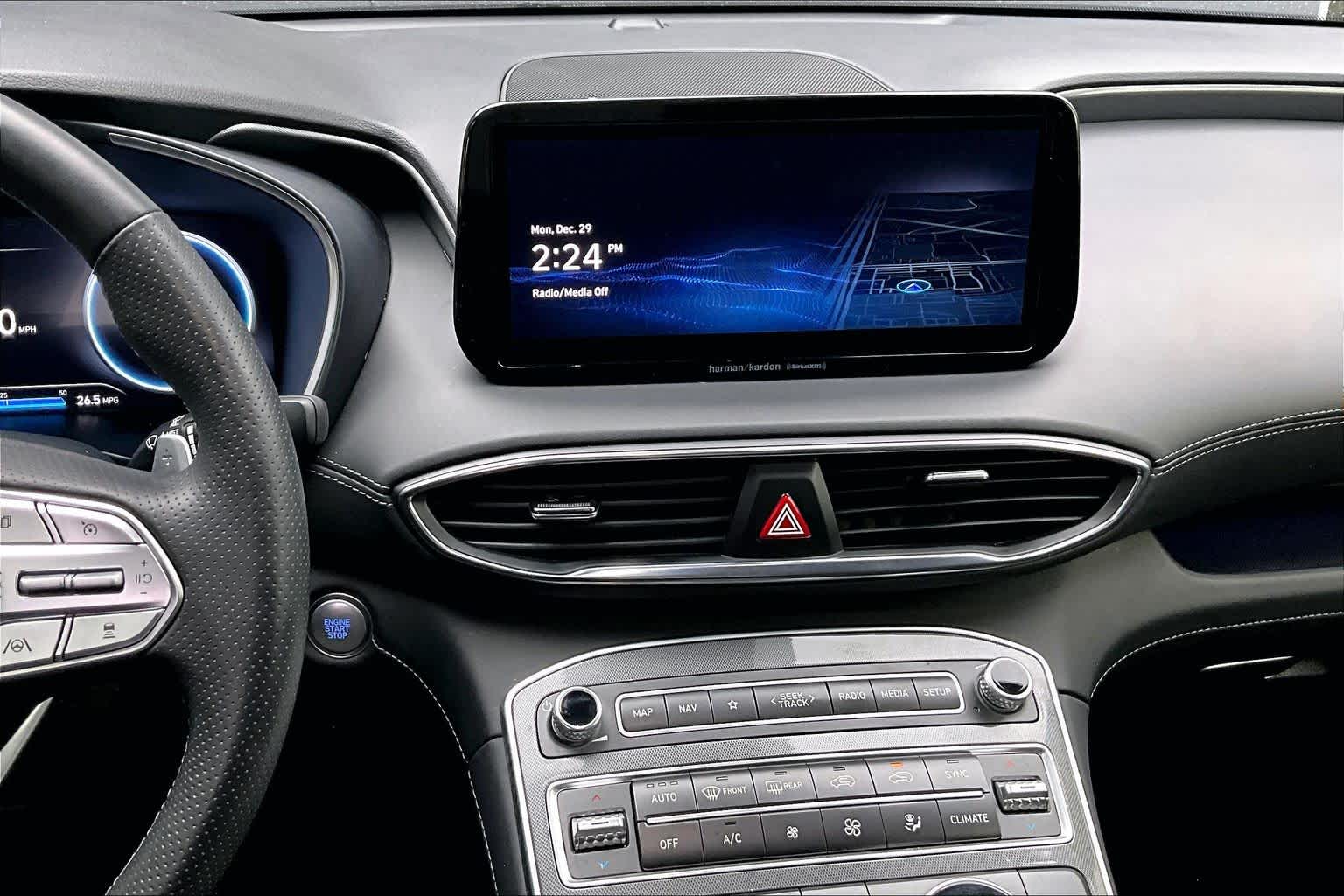 2022 Hyundai Santa Fe Calligraphy Shimmering Silver at Lone Star Chevrolet