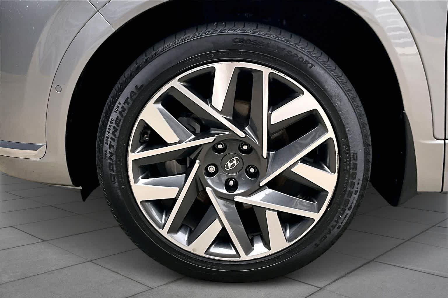 2022 Hyundai Santa Fe Calligraphy Shimmering Silver at Lone Star Chevrolet