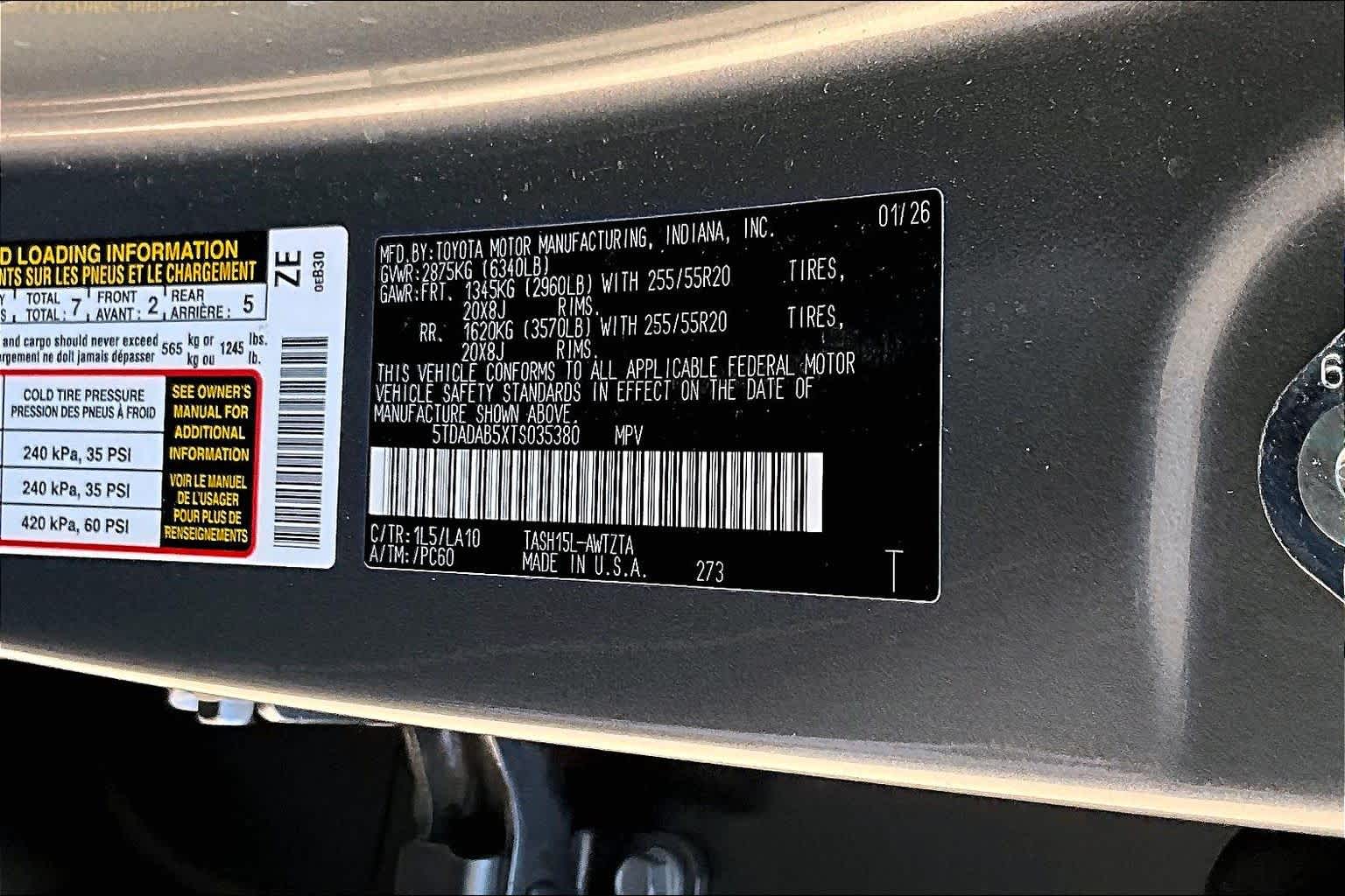 2026 Toyota Grand Highlander Hybrid MAX Platinum Heavy Metal at Group 1 Toyota Southwest