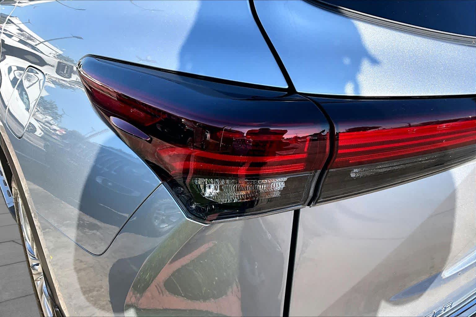 2024 Toyota Highlander Platinum Celestial Silver Metallic at AutoNation Chrysler Jeep Dodge Ram Spring