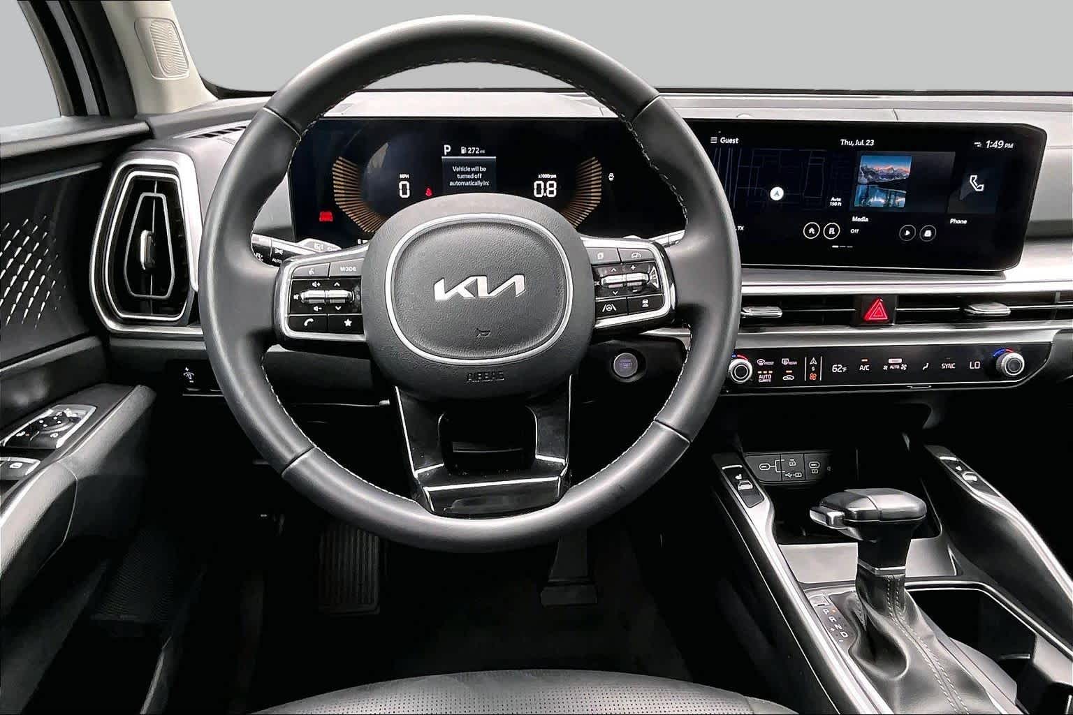 2024 Kia Sorento S Glacial White Pearl at Westside Kia