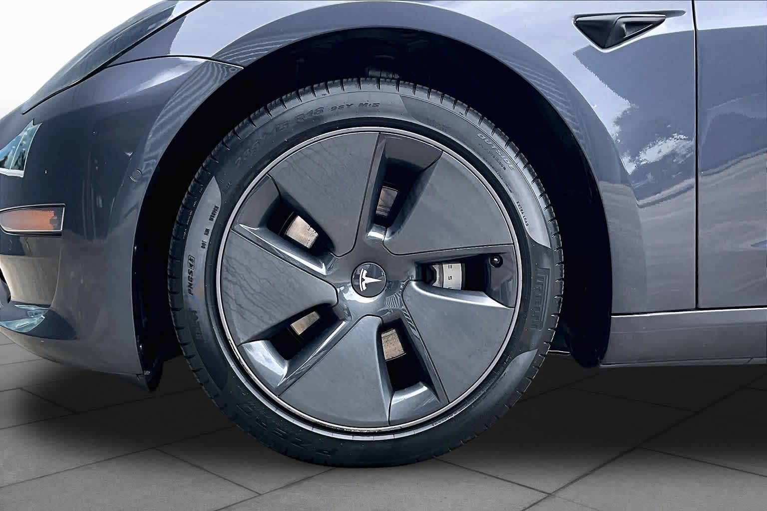 2021 Tesla Model 3 Standard Range Plus Deep Blue Metallic at Lexus Southwest Houston