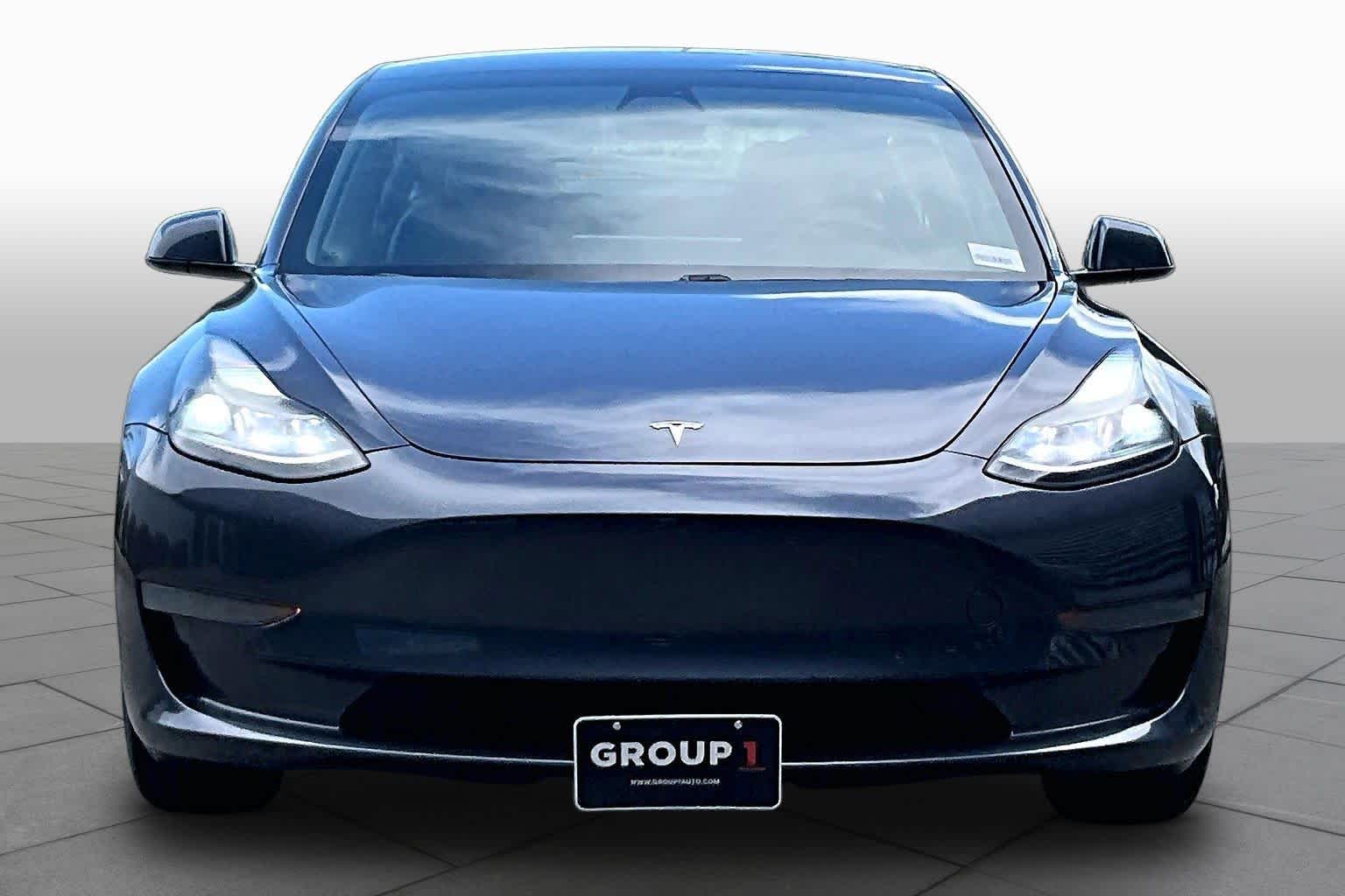2021 Tesla Model 3 Standard Range Plus Deep Blue Metallic at Lexus Southwest Houston