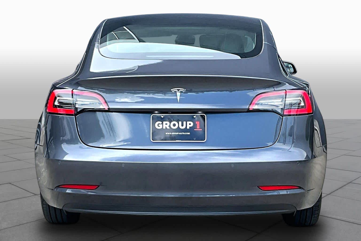 2021 Tesla Model 3 Standard Range Plus Deep Blue Metallic at Lexus Southwest Houston