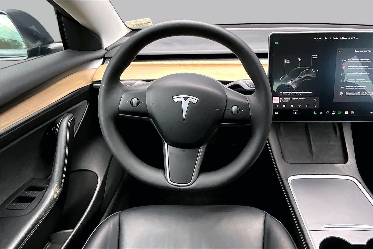 2021 Tesla Model 3 Standard Range Plus Deep Blue Metallic at Lexus Southwest Houston
