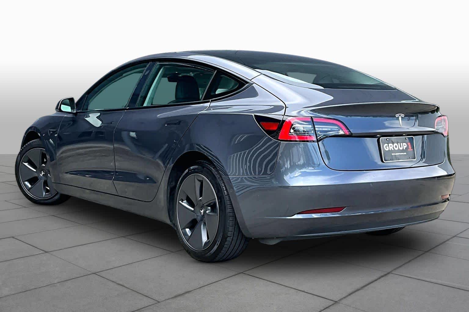 2021 Tesla Model 3 Standard Range Plus Deep Blue Metallic at Lexus Southwest Houston