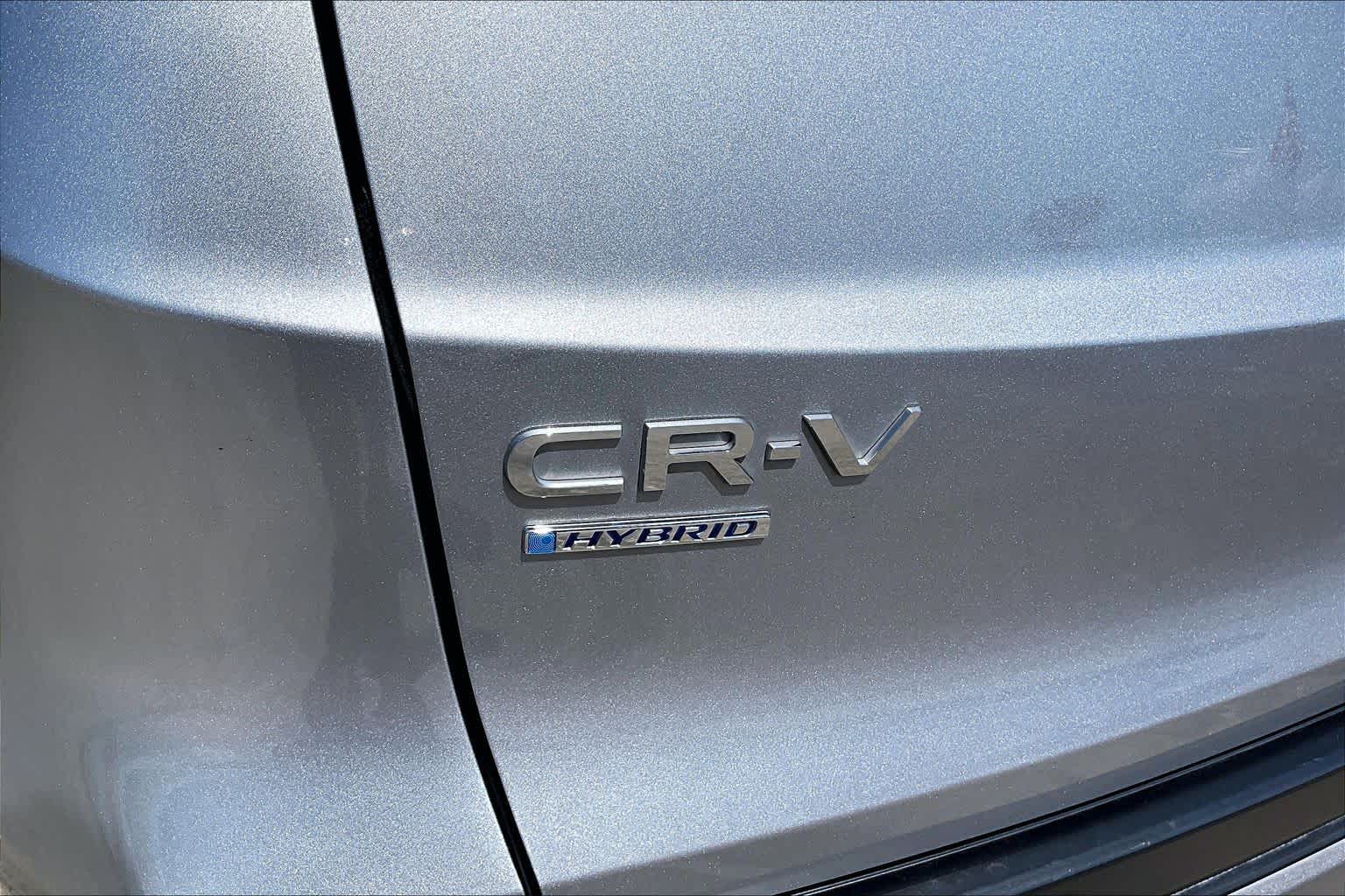 2024 Honda CR-V Hybrid Sport-L Lunar Silver Metallic at AutoNation USA Houston