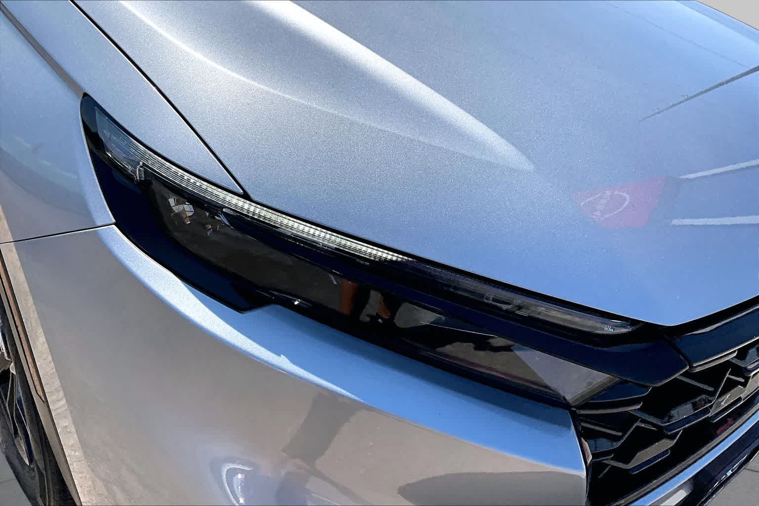 2024 Honda CR-V Hybrid Sport-L Lunar Silver Metallic at AutoNation USA Houston