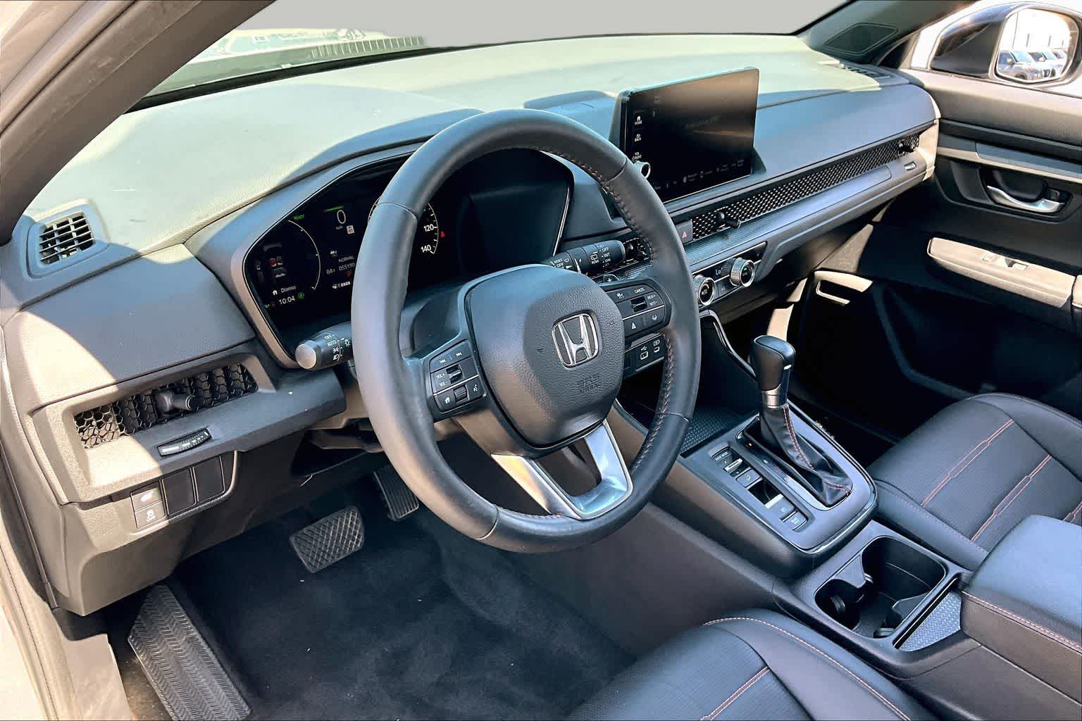 2024 Honda CR-V Hybrid Sport-L Lunar Silver Metallic at AutoNation USA Houston