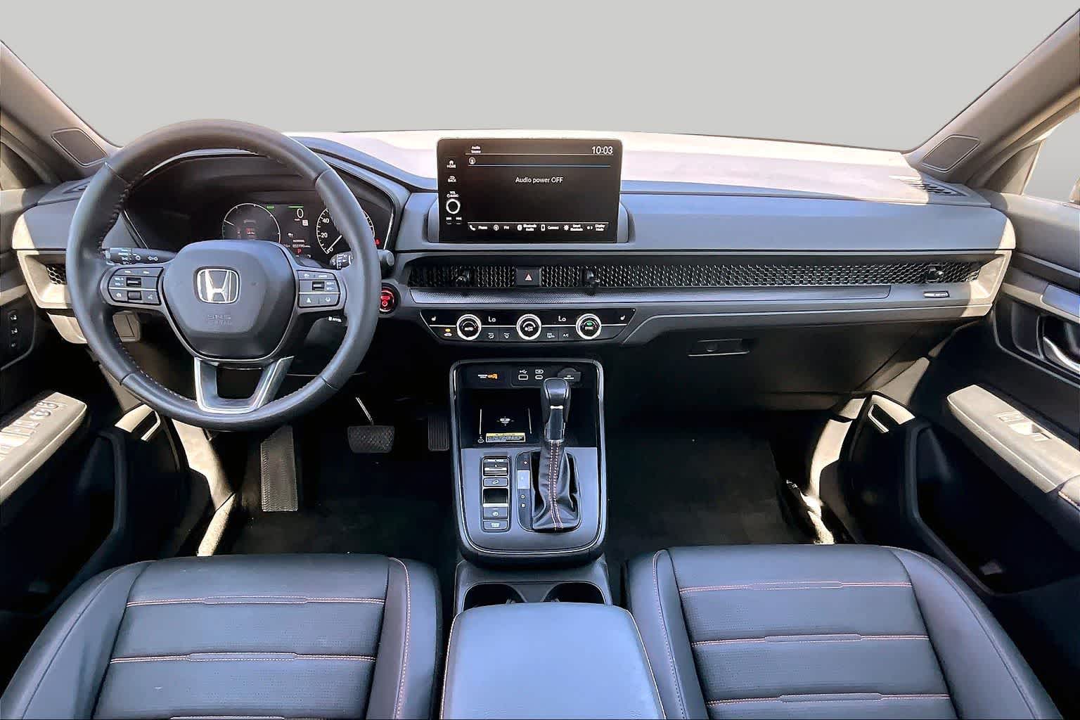 2024 Honda CR-V Hybrid Sport-L Lunar Silver Metallic at AutoNation USA Houston