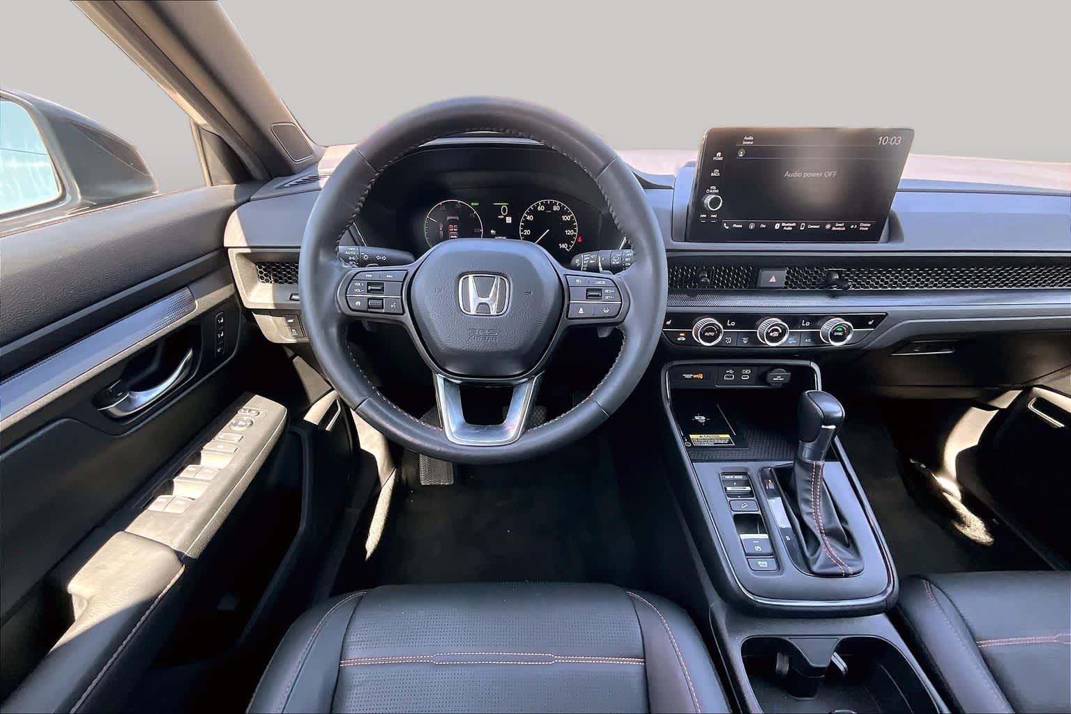 2024 Honda CR-V Hybrid Sport-L Lunar Silver Metallic at AutoNation USA Houston