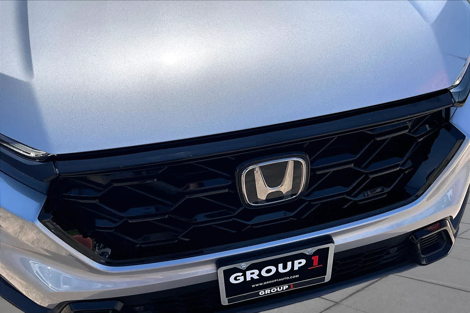2024 Honda CR-V Hybrid Sport-L Lunar Silver Metallic at AutoNation USA Houston
